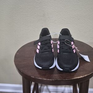 Adidas Runfalcon 5 EL Kids Black and Pink Sneakers IE8580 Size 12K